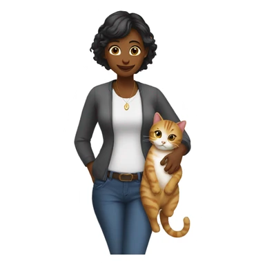 Cat mommy sticker