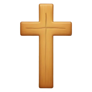 a cross mixed with a J sticker