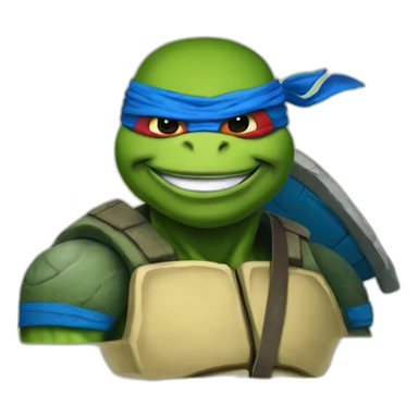 Leonardo tmnt sticker