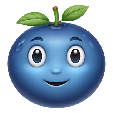 blue berry sticker