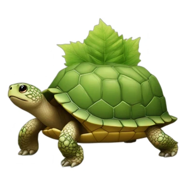 Hérisson sur une tortue sticker