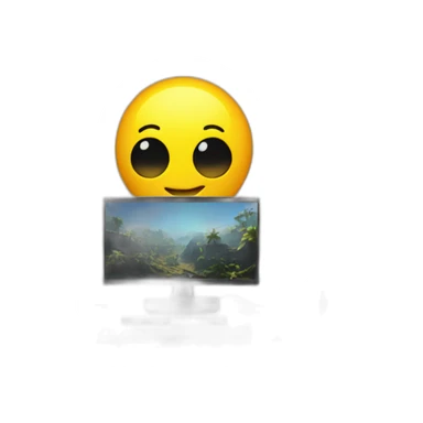 Gaming setup with led sticker