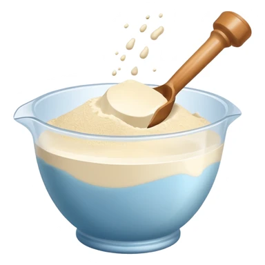 Whey protein sticker