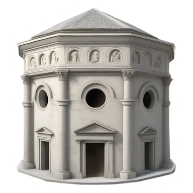 battistero di parma sticker