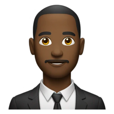 black gigachad sticker