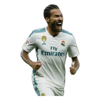 Jude Bellingan wearing real madrid. Goal celebration sticker