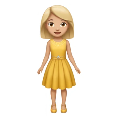 ligth girl full body sticker