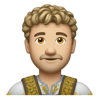 ukrainian-man-in-vyshyvanka sticker