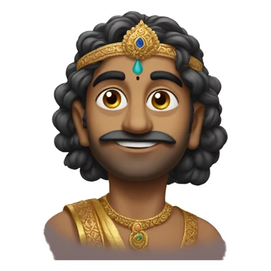 krishna jieatng makhan sticker