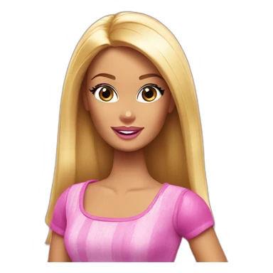 barbie bibble sticker