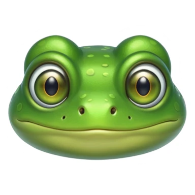 Hypnotized frog sticker