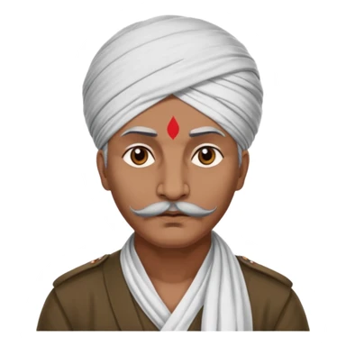 Lionhearted Indian revolutionary Madan lal dhingra sticker