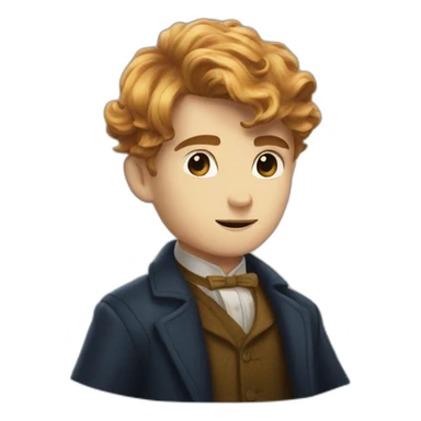 Newt scamender fantastic beasts sticker