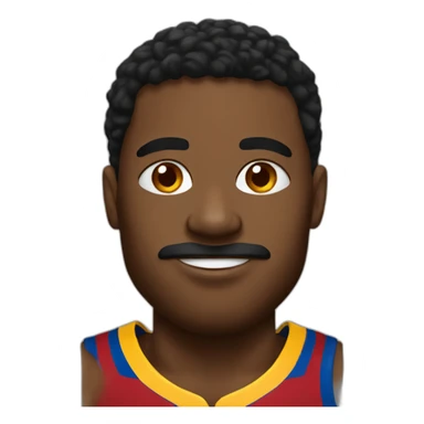 black basketball player from venezuela sticker