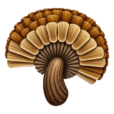 Turkey Tail mushroom sticker