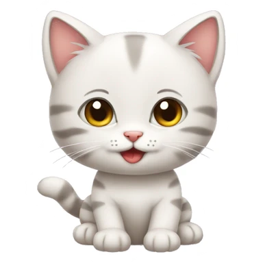 gatito bebe sticker