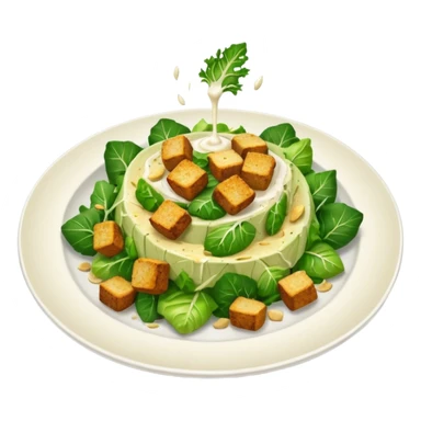 Charred sprout Caesar salad sticker