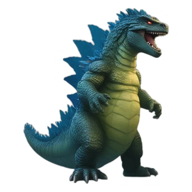 Cinematic Godzilla (proportional)calm (realistic) (Godzilla King of the Monsters, 2019) sticker