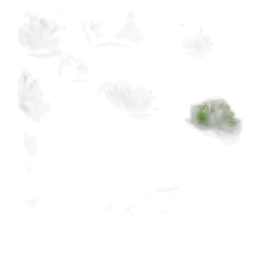 sea with sand and seaweed beach sticker