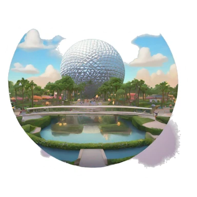 epcot sticker