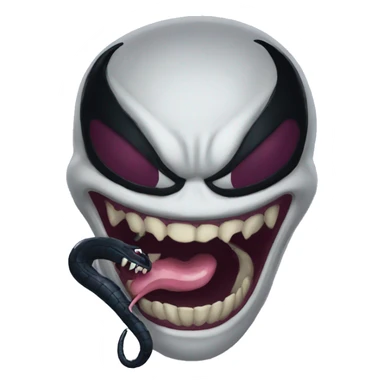 VENOM bouche ouverte  sticker