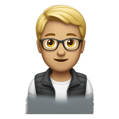 a person who uses an Apple Watch sticker