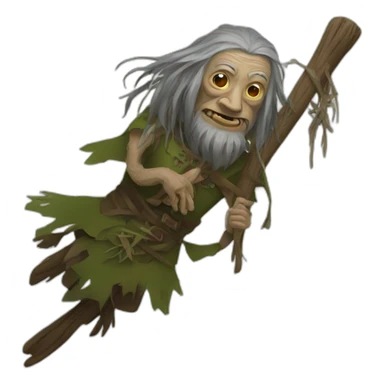 Baba Yaga sticker