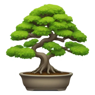 bonsai tree sticker