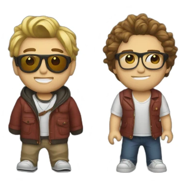 Mcfly et carlito sticker