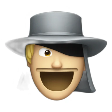 Zorro one piece sticker