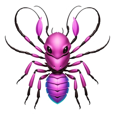 Pink Warrior Ant with armor sticker