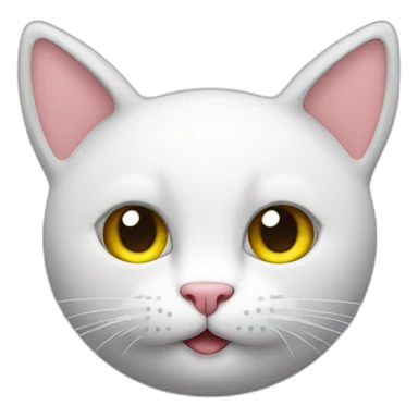 cute cat coin sticker