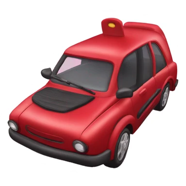 The wiggles big red car  sticker