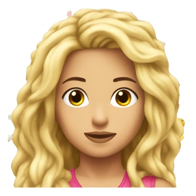 Shakira volado sticker