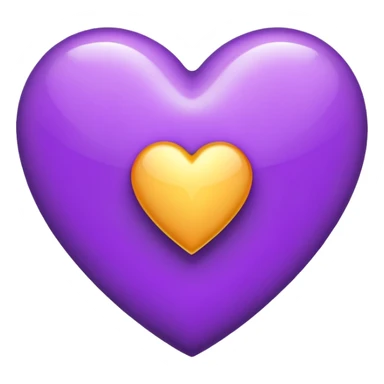 The Letter “T” inside a Purple Heart sticker