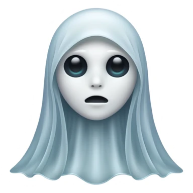 spooky ghost sticker
