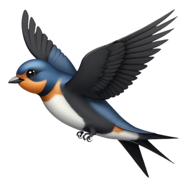 Swallow sticker