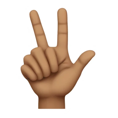 westside hand sign sticker