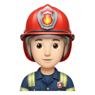 Pompier français sticker