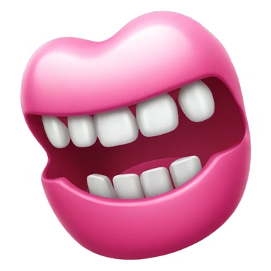 dientes brillantes sticker