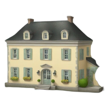 country house sticker