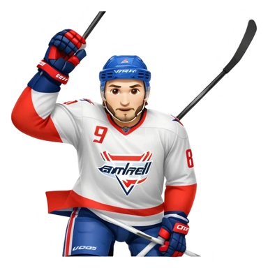 Ovechkin 895 goals sticker