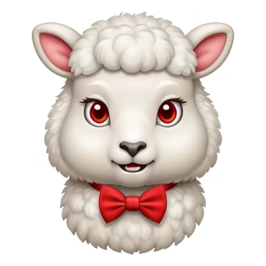 Angry lamb shop sticker