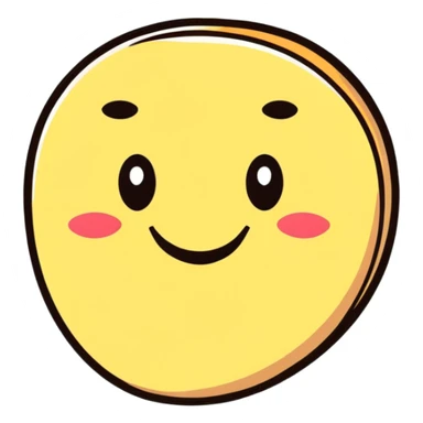 Smile with V sticker