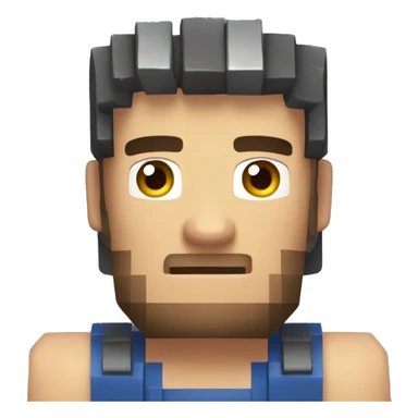 Steve de mincraft énervé sticker