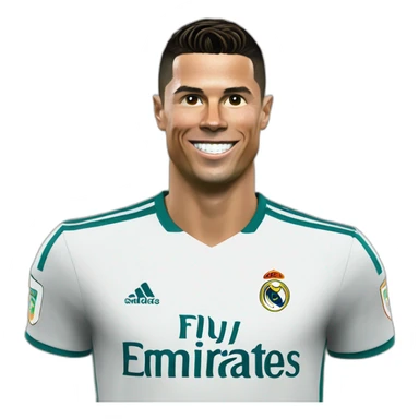 Ronaldo qui fait sa célébration sticker