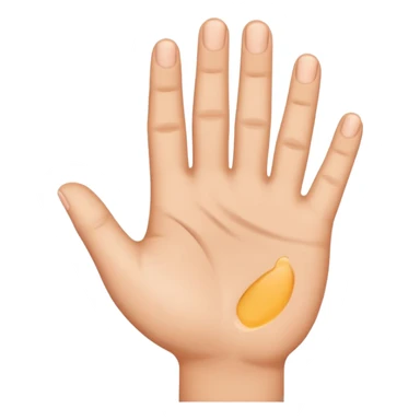 make a hand like the regular one but make it an L shape with the finger and thumb  sticker
