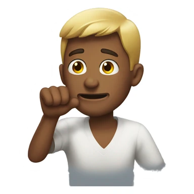 Guy slapping himself sticker