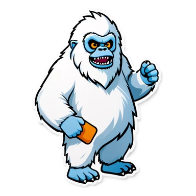 Yeti sticker