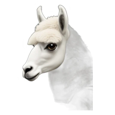 sad lama typing code sticker
